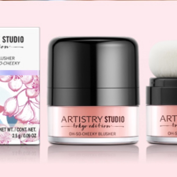 NEW Artistry studio Tokyo edition blush RARE AMWAY Cosmetics Blusher - Picture 5 of 11